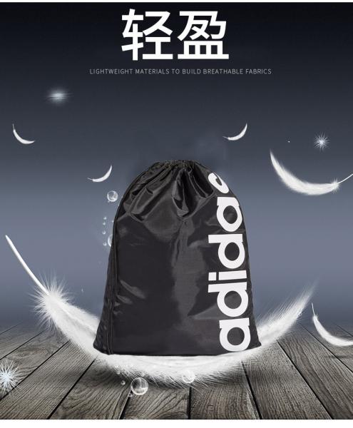 Buy Exercise Fitness Durable Drawstring Backpack With Letter Patterned Printing at wholesale prices
