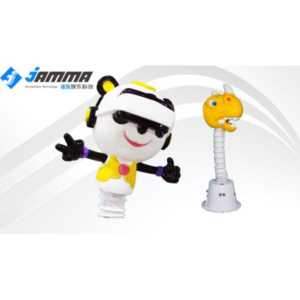 12A 9D Coin Operated Games Machine , Dinosaur Head Virtual Reality Cinema