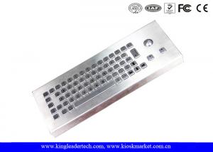 China USB Interface Desktop Rugged Keyboard Trackball With 65 Keys on sale