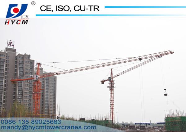 Buy Operation and Maintenance for 60m Lifting Jib Two Angle QTZ100(6012) Self Erecting Tower Crane at wholesale prices