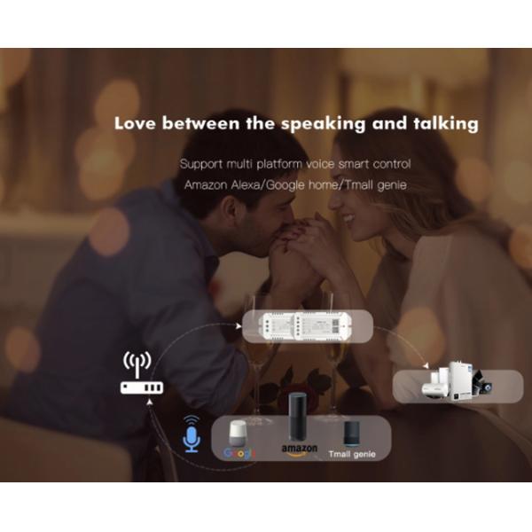 AC100-240V Wifi Smart Plug Outlet Switch Board Module 3 Gang Single Crystal Tempered Glass Panel