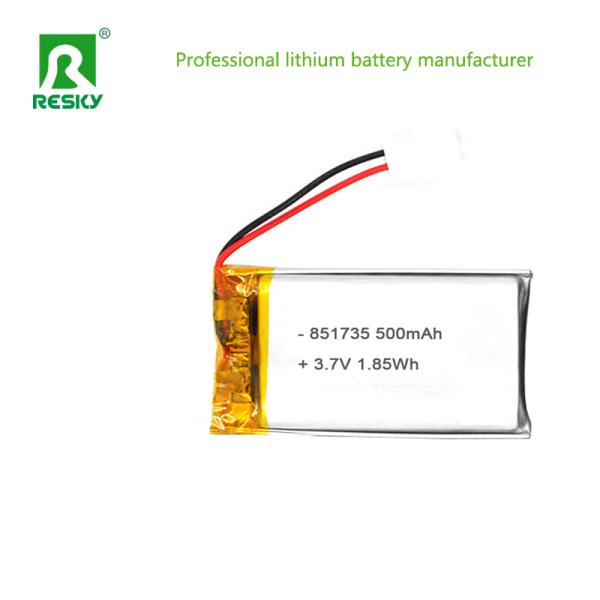 Digital Lithium polymer battery cell 304045 3.7V 500mAh Lipo Battery with PCB