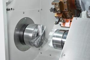 China Multi Axes Milling And Turning Machine Bmt Tool Holder Slant Bed Metal Lathe Machine on sale