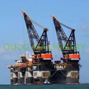 China High Efficiency 60t Platform Lattice Boom Pedestal Cranes on sale