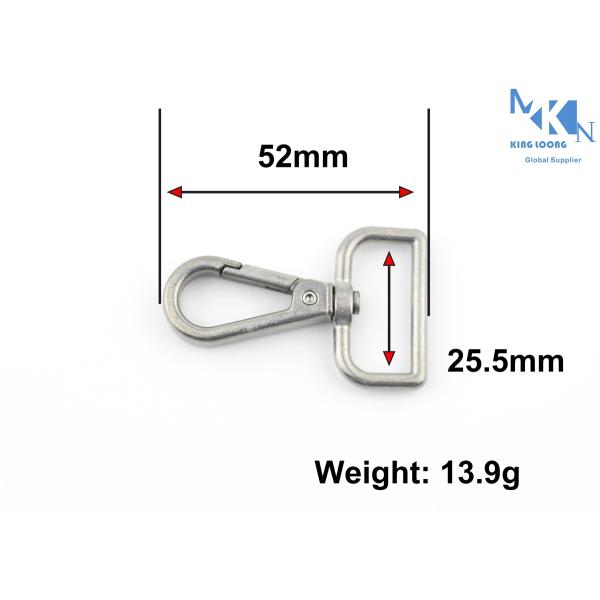 Eco Friendly 13.9g Bag Metal Buckle