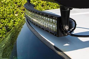 China 50inch 288w Curved led light bar,cree spot driving combo light beam,improve visibility on sale