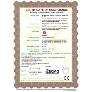 Suneast Intelligent Equipment Technology (Shenzhen) Co.Ltd Certifications
