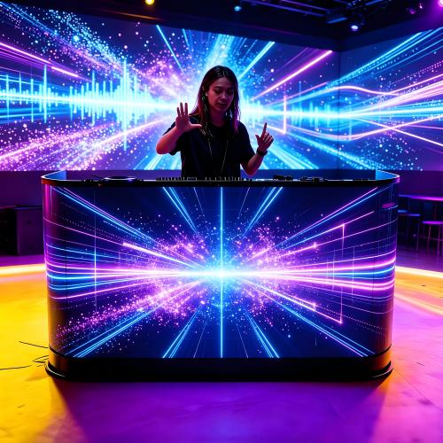 Front desk led display