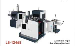 Fully Automatic Rigid Box Making Visual Positioning Machine For Box