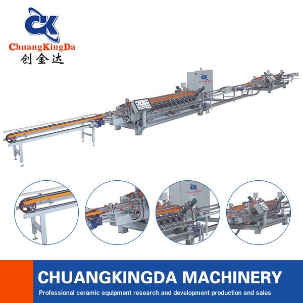 Buy Automatic porcelain ceramic tile squaring and chamfering machinery, square chamfer machine at wholesale prices