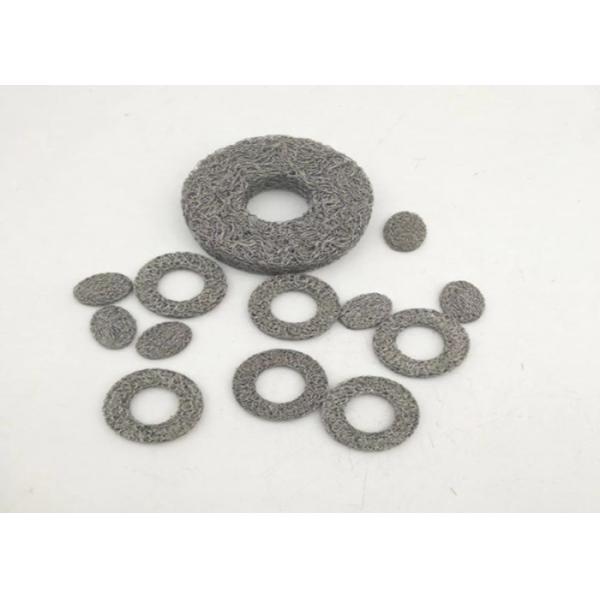 Dia50*25mm Wire Mesh Washer SS Knitted Mesh Gaskets For Shielding