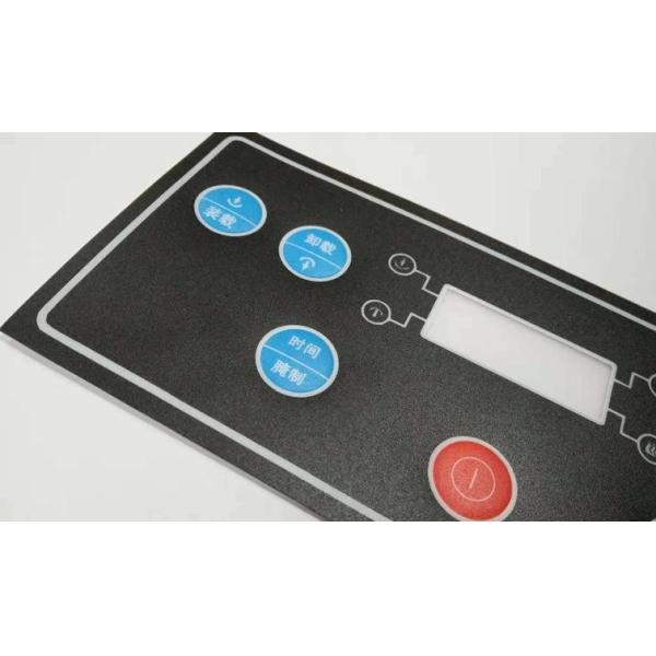 Alkali Proof Push Button Membrane Switch , 3M468 Metal Dome Membrane Switch
