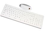 Logo Customized Waterproof Silicone Keyboard With Wireless USB Receiver And