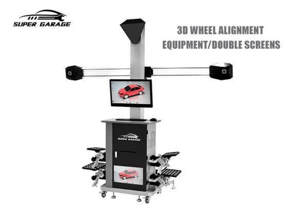 SG Truck Wheel Aligner , 3D Precision Alignment Equipment Automatically Target