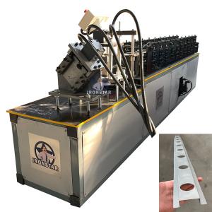 China Punching holes omega profile roll forming machine for US Omega profile roll forming machine Top hat roll forming machine on sale