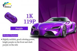 China 1K Purple Acrylic Auto Bottom Paint Colorful Lacquer Car Paint on sale