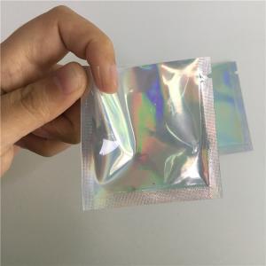 China Heat Seal Aluminum Foil Bags Plastic Sachet For Skin Care Sample Facial Cream on sale
