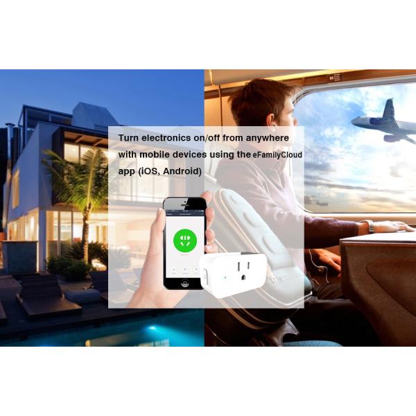 MXQ SP07 Alexa Google WIFI Smart Plug Voice Control Wireless Remote Control