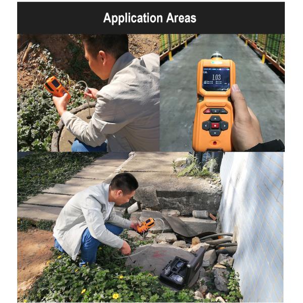 Six In One Air Quality Portable Gas Leak Detector Industrial Dust Monitor