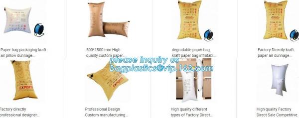 fragile protective air column bag rolls, Air Pillow Bags Wrapping, Inflatable Air Cushioning Film, air cushion bubble fi