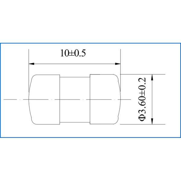 Betterfuse 3x10mm Time Delay Ceramic Cartridge Fuse 334 1.6A 2A 3.15A 5A 6.3A 10A