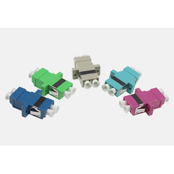 RoHS Duplex Fiber Adapter Fiber Coupler LC APC SM MM DX SX