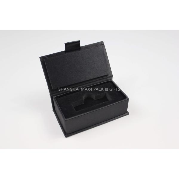 Crystal Unique Custom Packaging Boxes With Logo Engraving , Fabric Cardboard Box