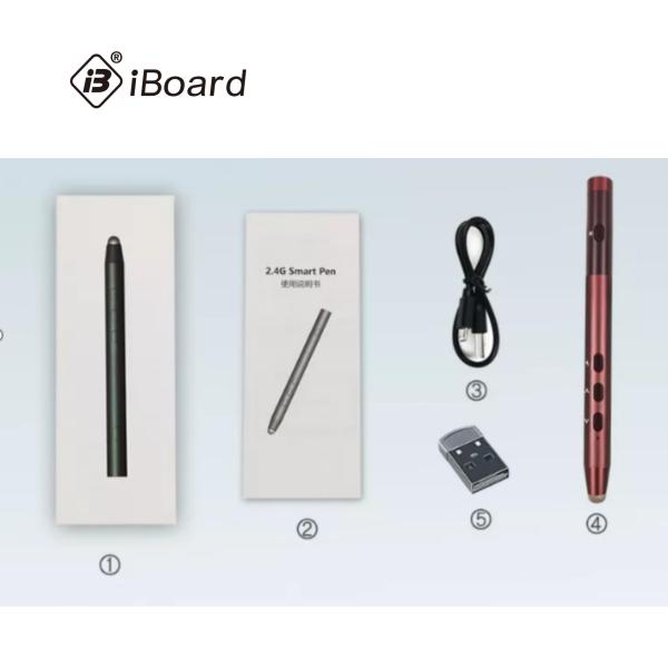 Micro USB Intelligent Pen 2.4GHz RF wireless For Interactive Touch Panel
