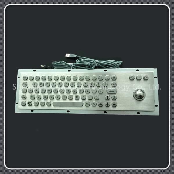Skid Proof Metal Pc Keyboard 25 Or 38 Mouse Ball Type With Usb Interface