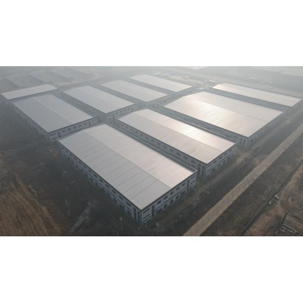Metal Frame Prefabricated Cold Storage Building Structure Heavy Warehouse Workshop
