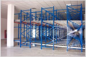 Quality Smart Sliddling Gravity Flow Racks Gravity Feed Pallet Racking for sale