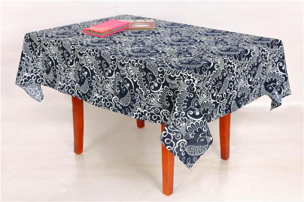 Buy Handmade Technics Custom Printed Tablecloths With Classic Damask Pattern at wholesale prices