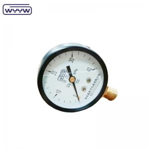 China 100 mm 14 Mpa M20X1.5 or G1/2 analog pressure gauges on sale