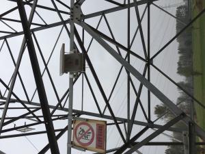 Wireless Public Network Monitoring Visual Fault Indicator , 3 - 110KV Remotely Live Line Indicator 