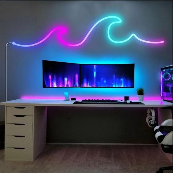 Buy App Controlled Waterproof RGBIC LED Lights With Music Sync Multiple Scene Modes at wholesale prices