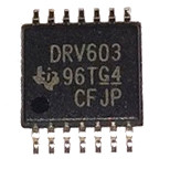 TSSOP 14 Clock Timer Ics DRV603PWR VRMS Line Driver Ic