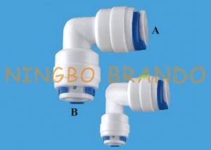China 1/4'' Elbow Push In Connect RO Quick Fittings For Water Filter on sale