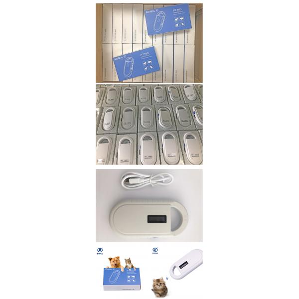 24*7oled Tag Animal Microchip Reader Pet Scanner 13cm