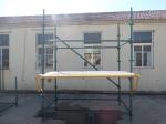 Load bearing scaffolding bracket / deck , modular scaffolding system
