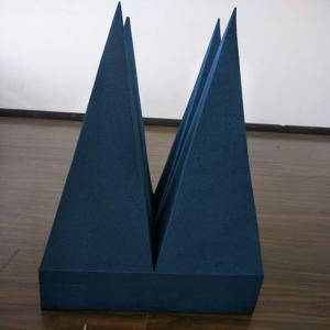 Quality Electrical Microwave Rf Absorber Foam Pyramidal For EMC Testing Room And RF Box for sale