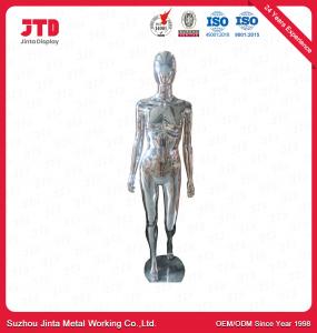 Quality Male And Female Whole Body Mannequins Chrome Plated for sale