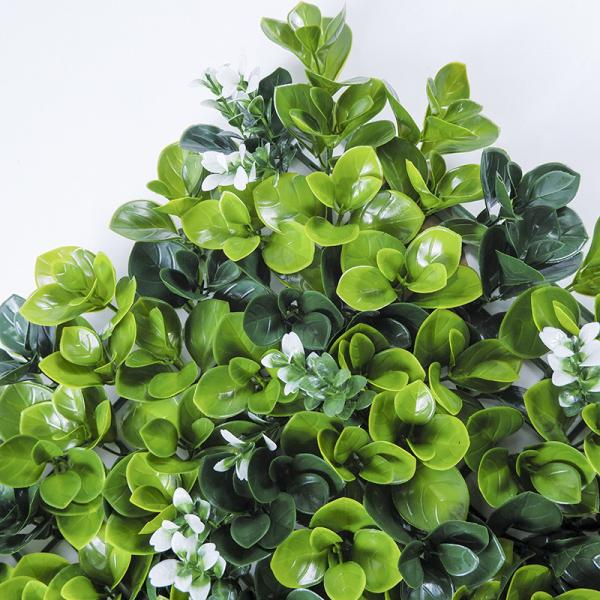 Faux Ivy Covering Artificial Panel Wall Boxwood Hedge Backdrop Grass 42cm