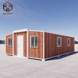 Relocatable Portable 40ft Expandable Container Home Double Glazed Window