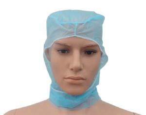 Quality Polypropylene Fabric Disposable Hats Food Industry , One Time Medical Head Cap  for sale