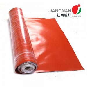 Quality High Performance Silicone Coated Fiberglass Fabric For Thermal Insulation for sale