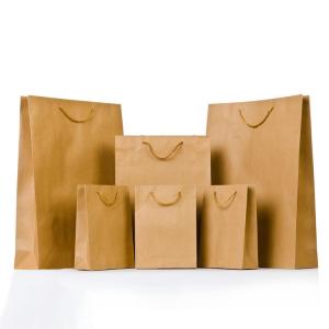 China Custom Printing Kraft Paper Bag Glossy Lamination Matt Lamination on sale