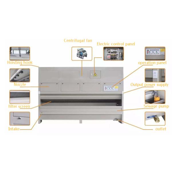 Stone Water Wall Air Suction Dust Collector