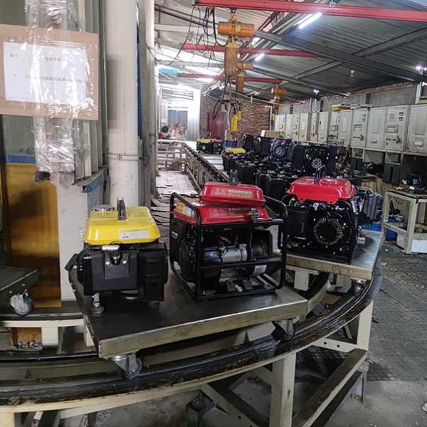 Low noise super AVR generator 4500 W Variable frequency alternator