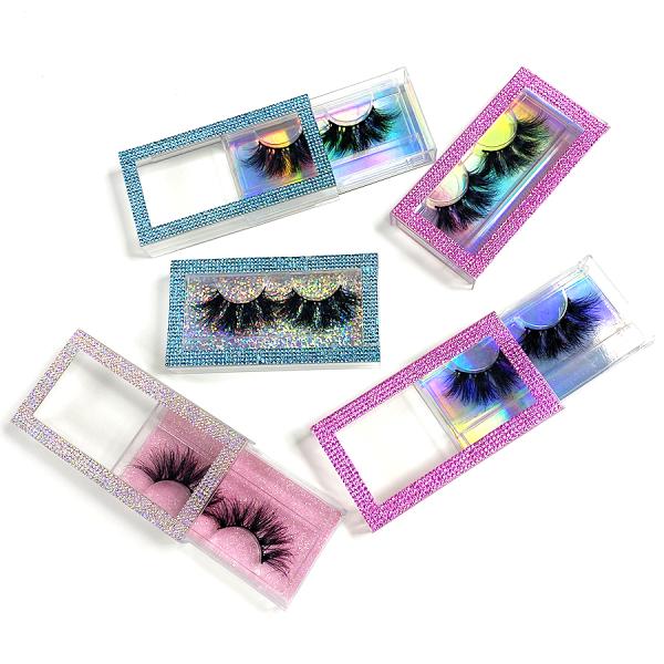 Lightweight 3D Short Natural Mink Lashes With Private Label Packaging