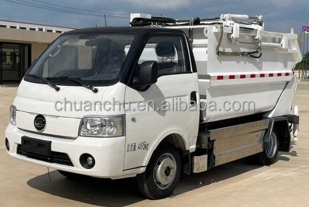 Experience the Future of Waste Management with Pure Electric Garbage Truck Self-Cleaning Low Noise and Smart Sensors